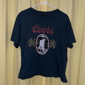 Coors Retrobrand Cropped Shirt (Large)